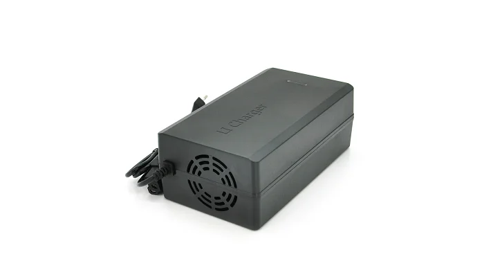 Зарядний пристрій Jinyi для акумуляторів LiFePo4 72 В (87,6 В), 24S, 8 А, штекер Triangle plug (T-тип/IEC/C13 N+L-), з індикацією, фото № 3