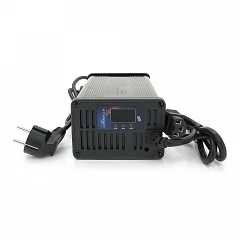 Зарядний пристрій Jinyi для акумуляторів LiFePo4 60 В (73 В), 20S, 15 А, штекер Triangle plug (T-тип/C13/IEC), з індикацією