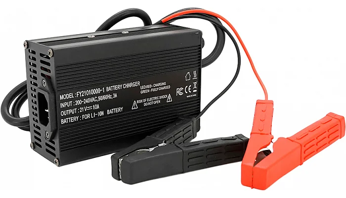 Зарядний пристрій для акумуляторів Voltronic Li-ion 21V, 5S, 10A (+ крокодили та індикація), фото № 1