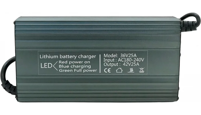 Зарядное устройство для аккумуляторов Voltronic Li-Ion 36V (42V), 10S, 20-25A (разъем anderson), фото № 3