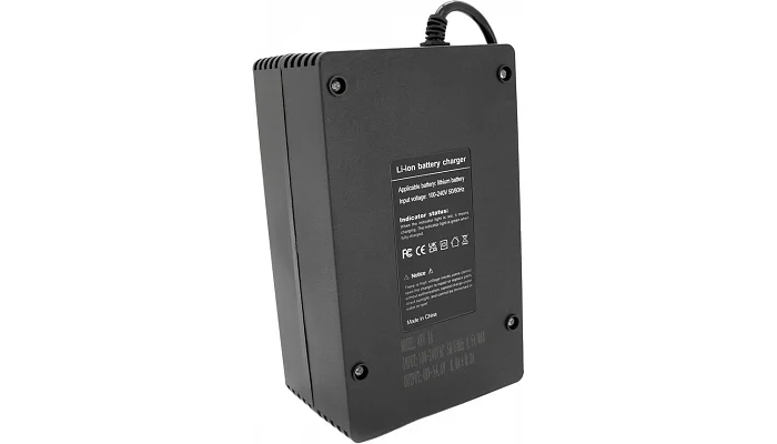 Зарядний пристрій для акумуляторів Voltronic Li-ion 48V (54.6V), 13S, 8A, 480W (штекер Triangle plug), з індикацією, фото № 2