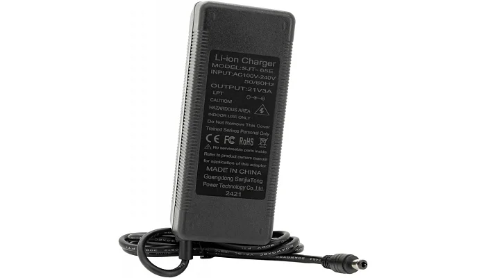 Зарядний пристрій для акумуляторів Voltronic Li-ion 21V, 5S, 4A (штекер 5.5мм), фото № 3