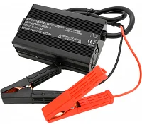 Зарядний пристрій для акумуляторів Voltronic Li-ion 16.8V, 4S, 15A (з крокодилами та індикацією)