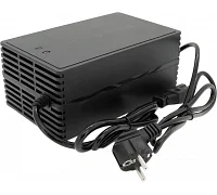 Зарядний пристрій для акумуляторів Voltronic Li-ion 48V (54.6V), 13S, 10A, 600W (штекер Triangle plug), з індикацією