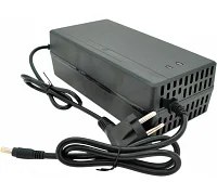 Зарядний пристрій для акумуляторів Voltronic Li-ion 48V (54.6V), 13S, 8A (штекер 5.5*2.5мм), Розетка 110V