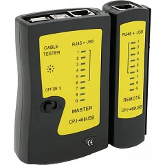 Тестер кабельный MERLION NSHL468U (RJ-45 + USB)