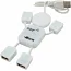 USB хаб 2.0 Voltronic YT-HM4-W (4 порти - чоловічок)