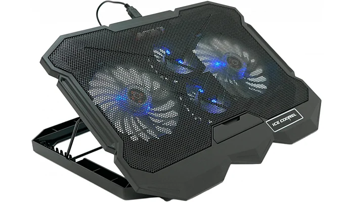 Підставка для ноутбука IceCoorel K22 (10-17"), Black, фото № 2