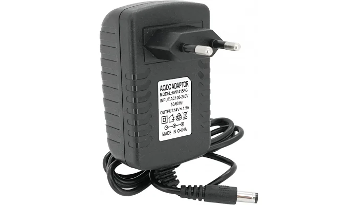 Адаптер живлення імпульсний Voltronic KW-1415 14V, 1.5А (21Вт), 5.5 / 2.5 (LED-індикація), фото № 1
