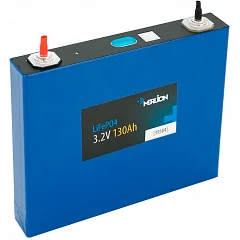 Комірка LiFePo4 Merlion 3.2V, 130AH (200 х 30 х 170 висота з клемами 185 мм)