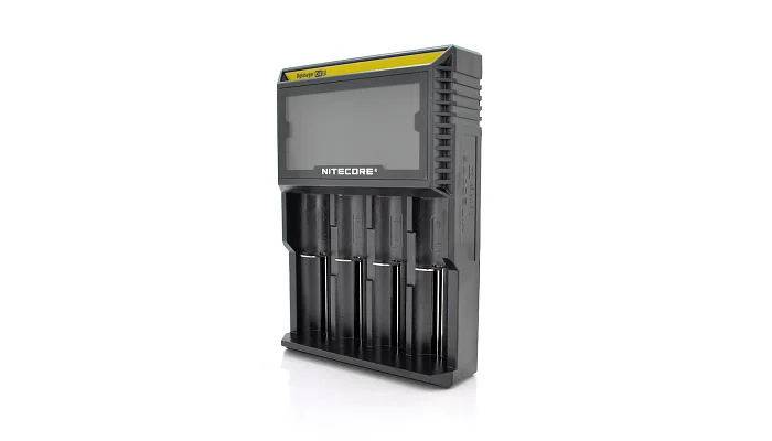 Універсальний зарядний пристрій NiteCore Digicharger D4 підтримує літій-іонні, нікель-металгідридні та нікель-кадмієві акумулятори типів AA (R6), ААA (R03), AAAA, С (R14), фото № 2