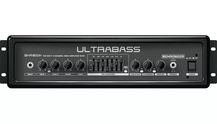 Бас-гітарний підсилювач Behringer Ultrabass BXR1800H, фото № 1
