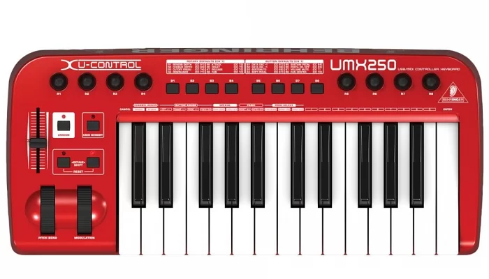 MIDI-клавіатура Behringer UMX250 U-control, фото № 1