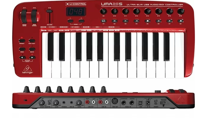 MIDI-клавіатура Behringer UMA25S U-control, фото № 3
