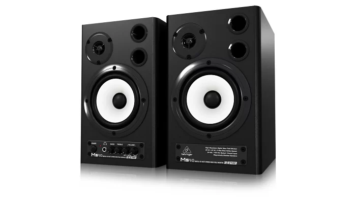 Комплект активних студійних моніторів Behringer MS40 Digital Monitor Speakers, фото № 2