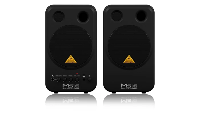 Комплект активных студийных мониторов Behringer MS16 Monitor Speakers, фото № 1