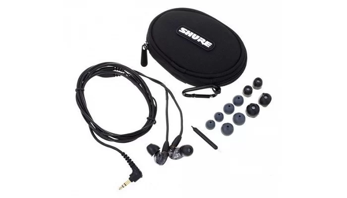 Звукоізолюючі міні навушники SHURE SE215-K