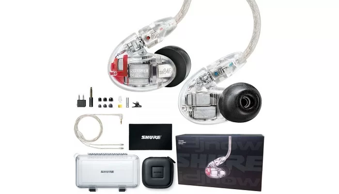 Звукоізолюючі міні навушники SHURE SE846CL