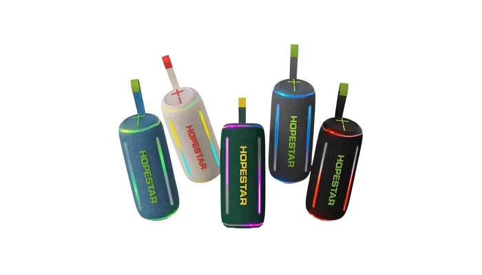 Беспроводная портативная Bluetooth колонка HOPESTAR P58 Pro (green), фото № 3