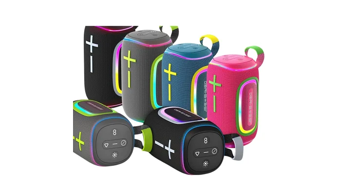 Беспроводная портативная Bluetooth колонка HOPESTAR P62 (black), фото № 4