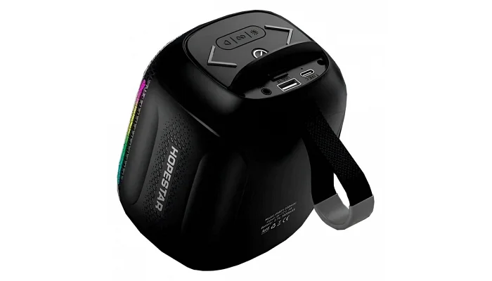 Бездротова портативна Bluetooth колонка HOPESTAR Party 300 Mini (black), фото № 4
