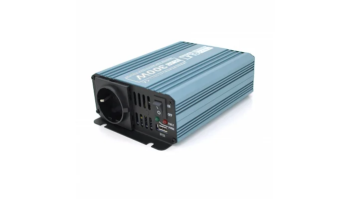 Инвертор напряжения с модифицированной синусоидой Mexxsun MXS-300, 12V / 220V, 300W, фото № 1