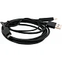Конвертер Voltronic MHL microUSB (тато) + USB (тато) на HDMI (тато), 1.8m, black