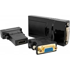 Конвертер Voltronic USB 2.0 на HDMI / VGA / DVI (black)