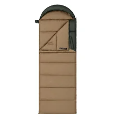 Спальний мішок з капюшоном Naturehike Sunny Day PL02 U450 CNK2550WS028, (3,9°C), правий (коричнево-зелений)