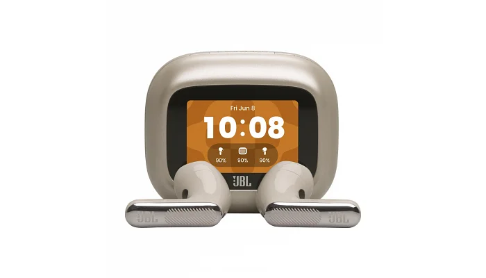 Бездротові навушники JBL Live Flex 4 (Champagne), фото № 1