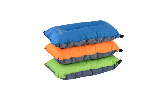 Подушка самонадувна Naturehike Sponge automatic NH17A001-L (блакитна), фото № 3
