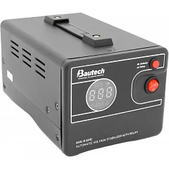 Стабілізатор напруги релейний Bautech AVS-R500VA / 300W, однофазний