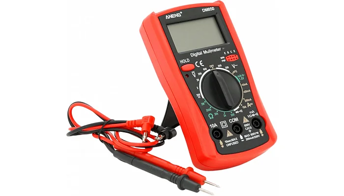 Мультиметр ANENG DM850 (V, A, R), функція hFE, фото № 1