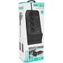 Мережевий фільтр Voltronic (4 розетки + 4 USB 3,2А + 2 Type-C + бездротова зарядка + таймер), із захистом від перенапруги G12H, black