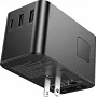 Мережевий фільтр HOCO AC18A (1 розетка + 2 USB + USB-C), black