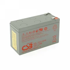 Акумуляторна батарея AGM CSB GPL1272F2 12 В / 7,2 А·год (151×65×100 мм)
