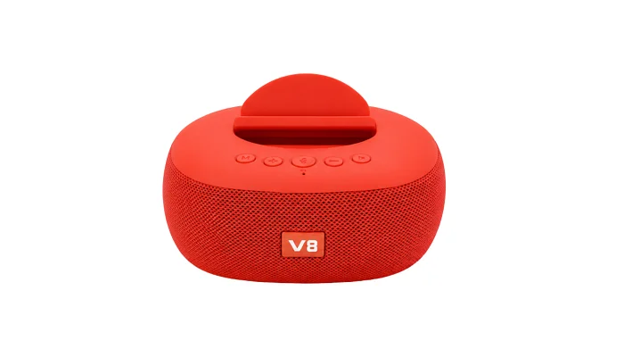 Беспроводная портативна Bluetooth колонка Voltronic DV08 (Red), фото № 1