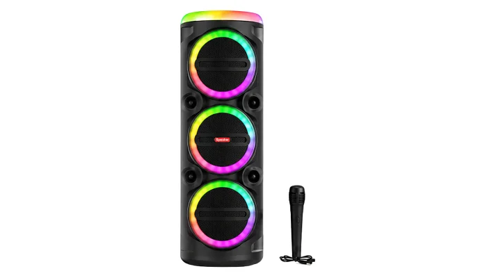 Автономна акустична система TMG MS-2076BT-W (1MIC+BT+USB+FM), фото № 1