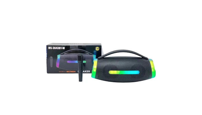 Автономна акустична система TMG MS-3643BT-W (1MIC+BT+USB+FM), фото № 2