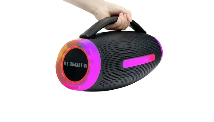 Автономна акустична система TMG MS-3643BT-W (1MIC+BT+USB+FM), фото № 5