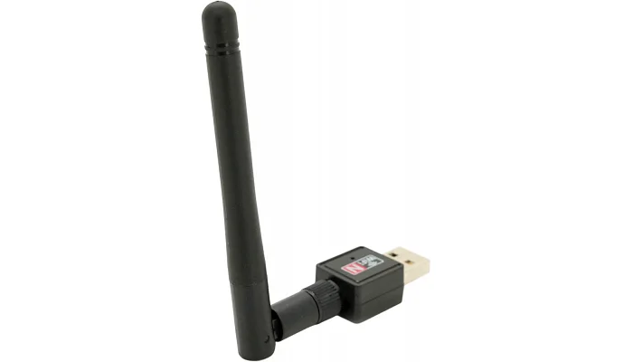 USB Wi-Fi адаптер з антеною MERLION CL-UW04-2DBI (150Мбіт/с, 2.4 GHz), фото № 2