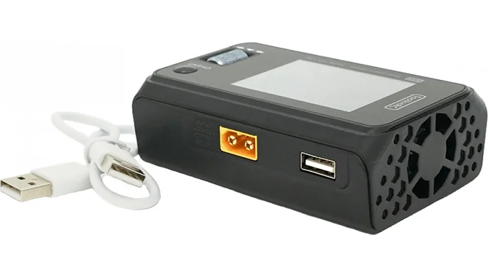 Зарядний пристрій для акумуляторів LiPo, LiHv, Li-ion, NiMh, LiFe, Pb ToolkitRC M6D, 2 канали, 500 Вт, фото № 5