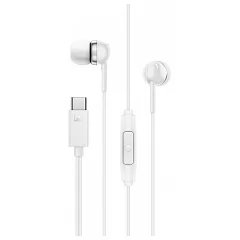 Провідні внутрішньоканальні навушники Sennheiser CX 80U (білі)