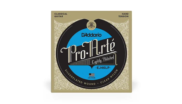 Набір струн для класичної гітари D'Addario EJ46LP PRO-ARTE LIGHTLY POLISHED HIGH TENSION, фото № 1