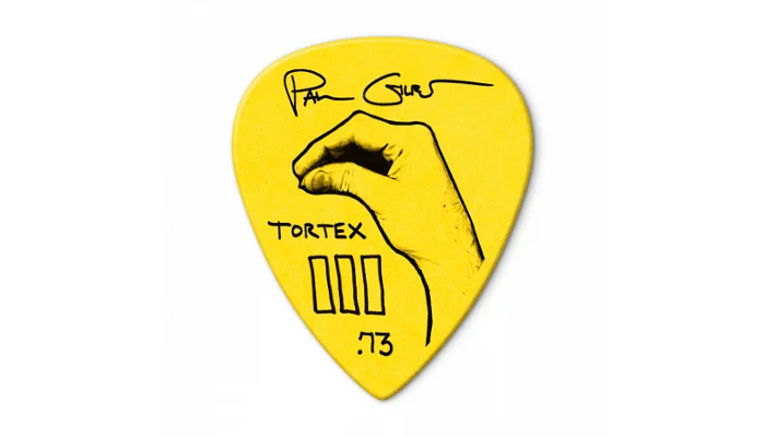 Набір медіаторів Dunlop PAUL GILBERT CUSTOM TORTEX TIII PICK .73MM, фото № 3