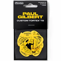 Набір медіаторів Dunlop PAUL GILBERT CUSTOM TORTEX TIII PICK .73MM
