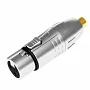 Перехідник Seetronic MA3FRF XLR 3-pin (female) → RCA (female)