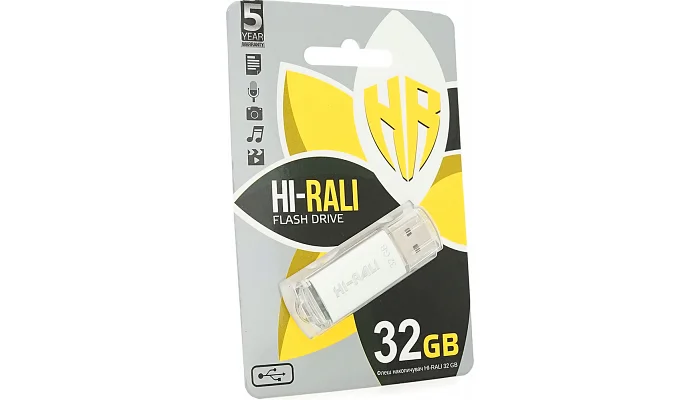 Флеш накопичувач Hi-Rali Rocket (USB 2.0), 32 GB, фото № 2