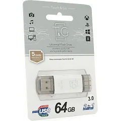 Флеш накопичувач T&G 009 Star S (USB 3.0 + Type-C), 64 GB