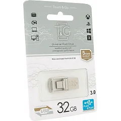 Флеш накопичувач T&G 104 (USB 3.0 + Type-C), 32 GB